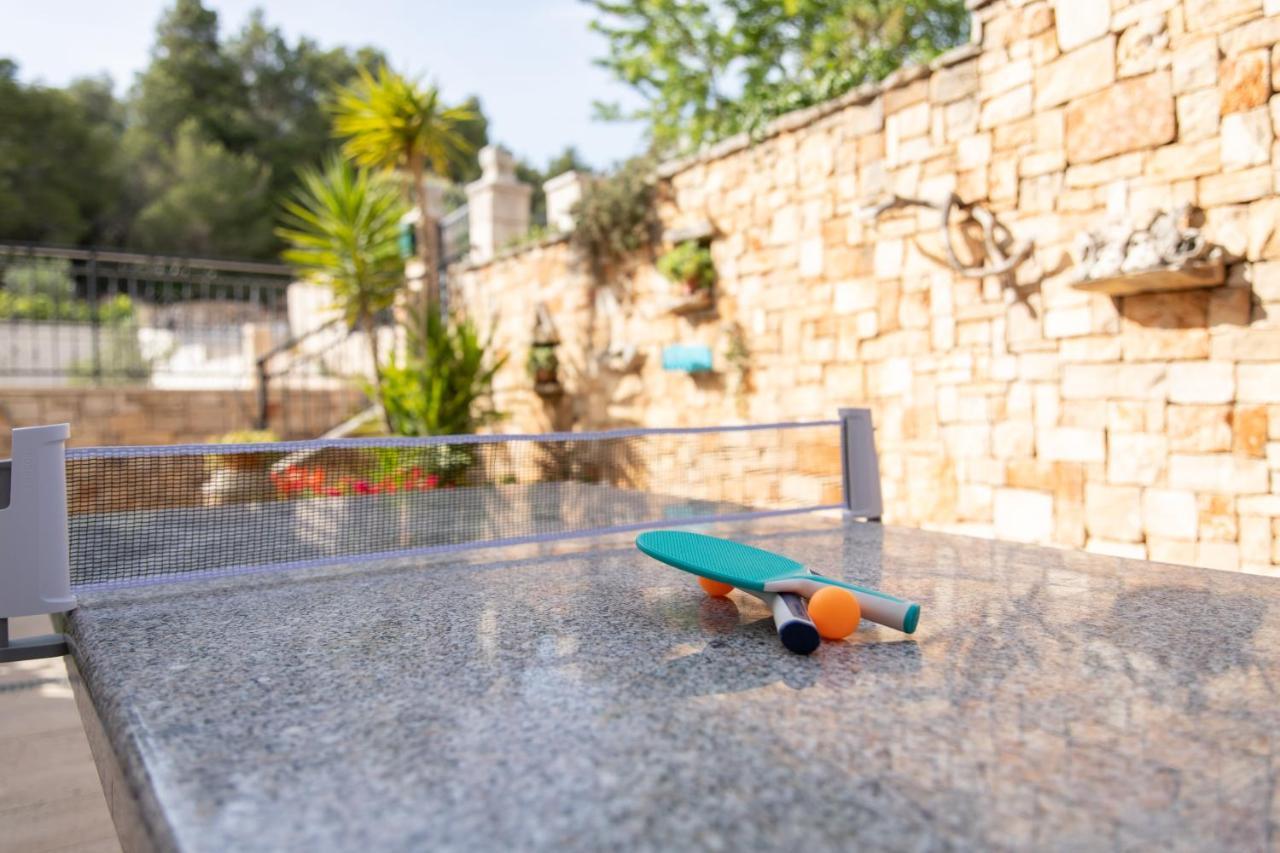 מילנה Villa Sun Garden - 4 Star Villa With Heated Swimming Pool, Quiet Bay, Bbq, 50M From The Sea מראה חיצוני תמונה